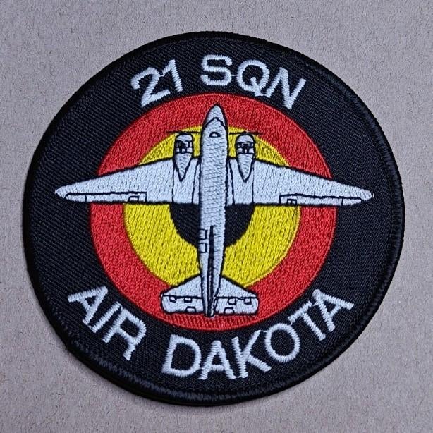 21 SQN Melsbroek Dakota, Enlèvement ou Envoi, Armée de l'air, Emblème ou Badge