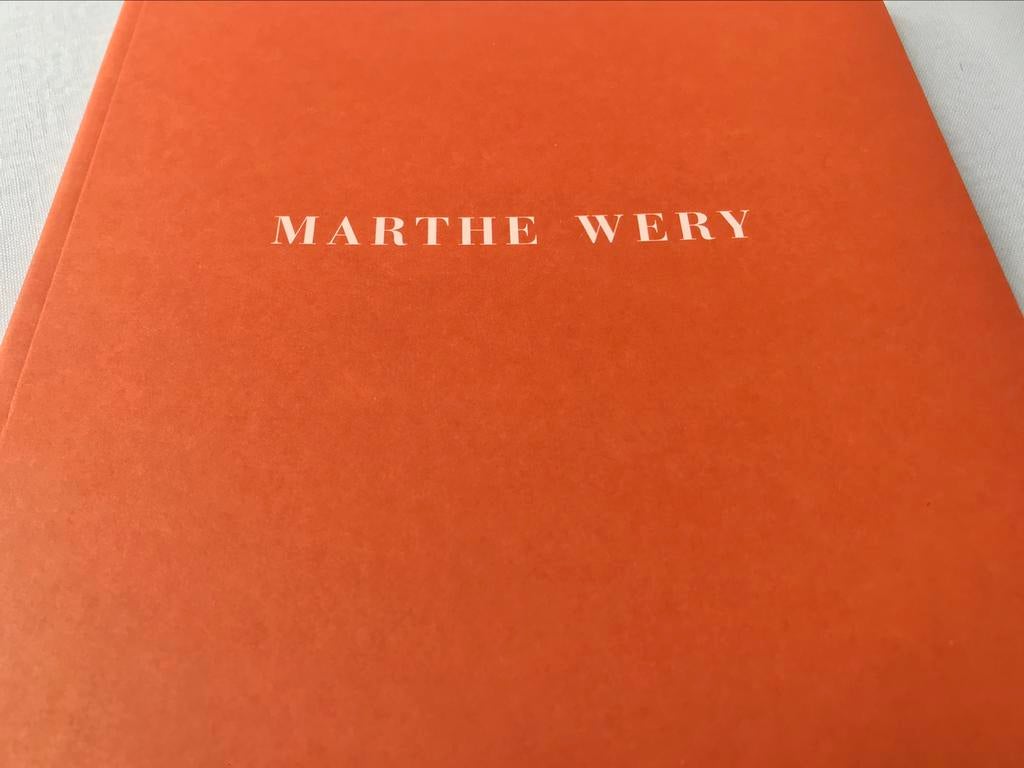 Marthe Wery 60 pages, 500 exemplaires, Enlèvement ou Envoi, Comme neuf, Peinture et dessin