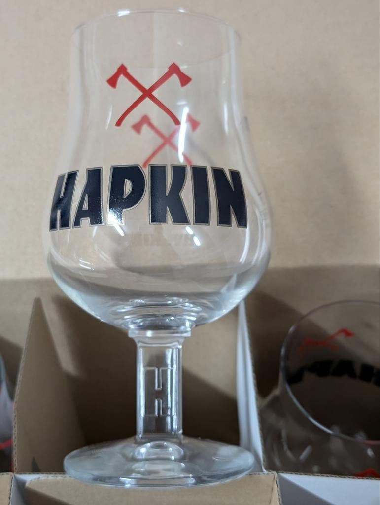 6 nieuwe Hapkin glazen, Verzamelen, Ophalen of Verzenden