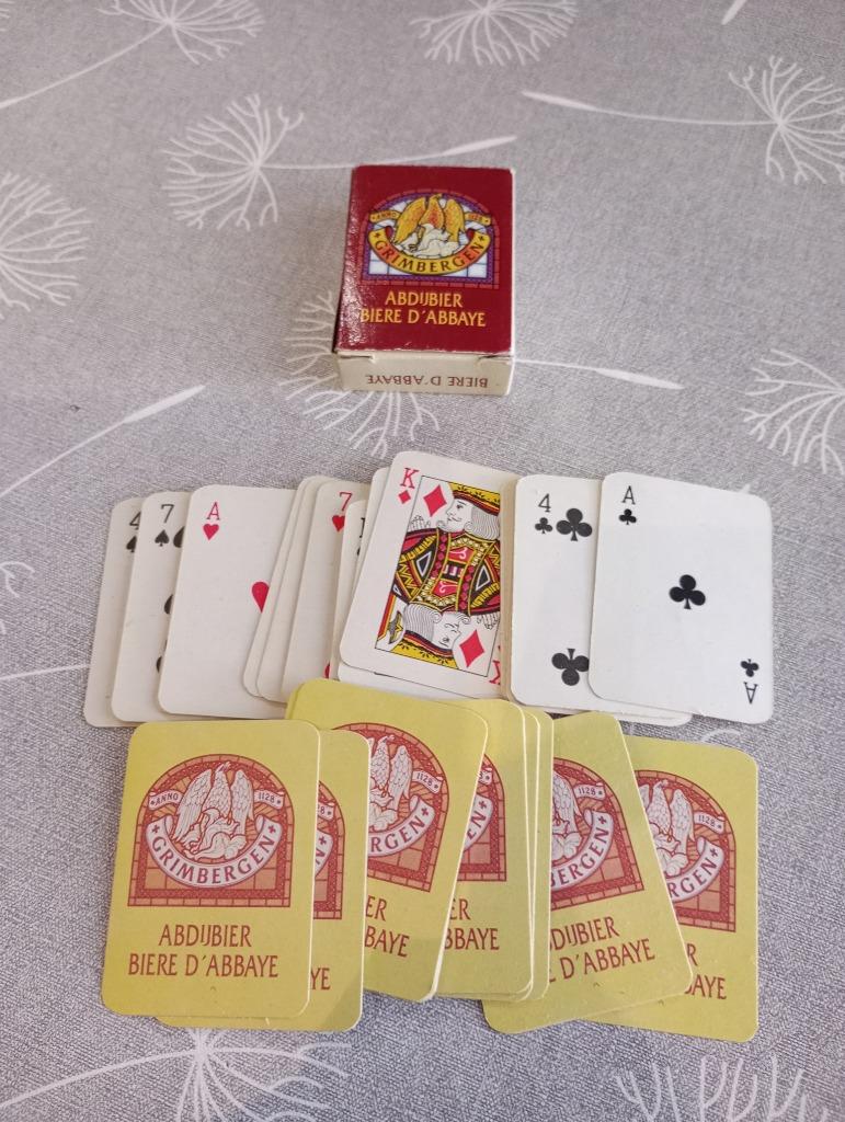 Jeu de cartes Grimbergen, Verzamelen, Speelkaarten, Jokers en Kwartetten, Ophalen of Verzenden