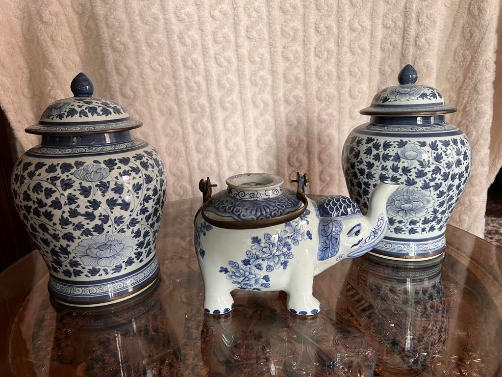 Aziatische theepot set, Antiek en Kunst, Ophalen