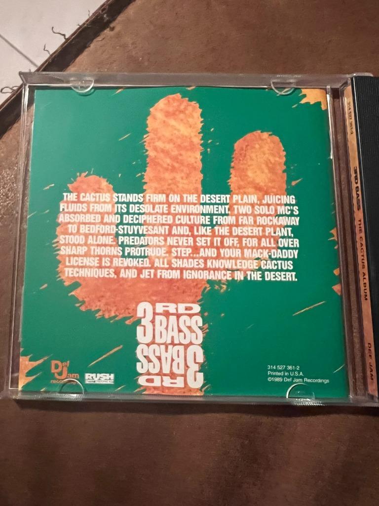 3rd Bass - The Cactus Album (1989) CD, Ophalen of Verzenden, 1985 tot 2000, Zo goed als nieuw