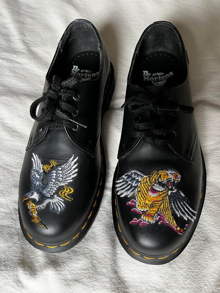 Dr MARTENS black 1461 souvenier maat 39, Zwart, Overige typen, Nieuw, Ophalen of Verzenden