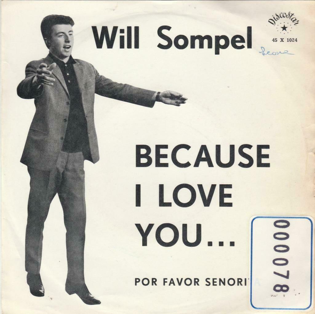 45T: Will Sompel: Por favor senorita : Pop, Ophalen of Verzenden, 7 inch, Pop, Single