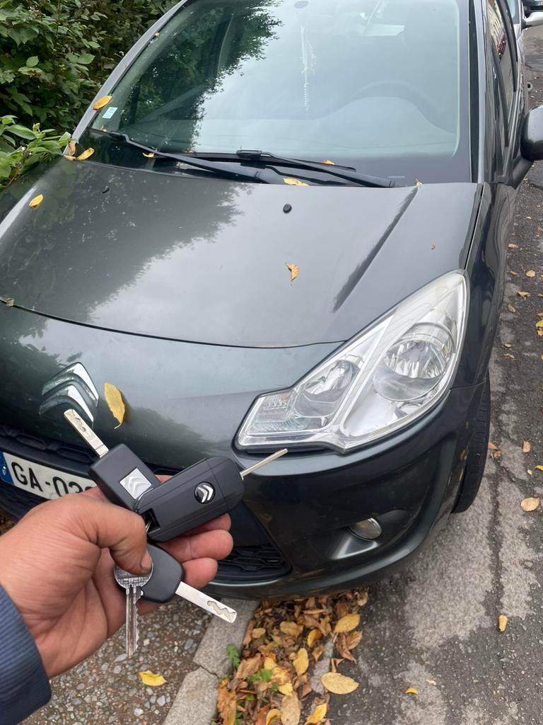 Dubbele CITROEN C3-sleutel, Ophalen, Nieuw