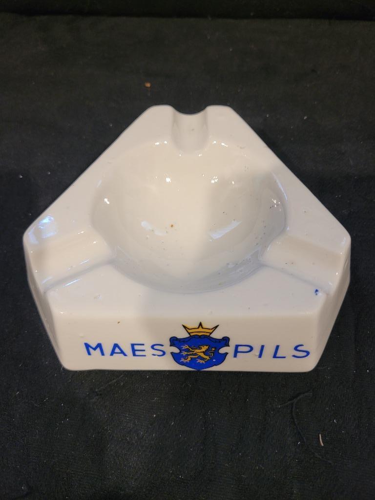 oude maes pils bierasbak reclamecollectie, Verzamelen, Ophalen of Verzenden, Gebruikt, Overige typen