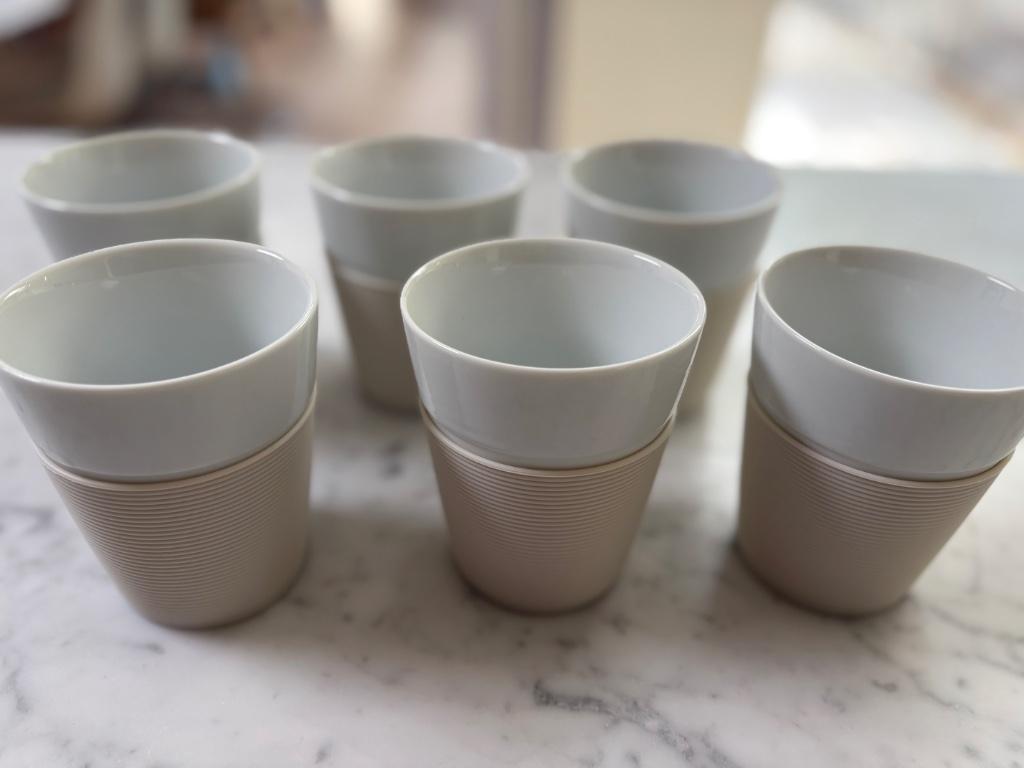 Toffe koffietassen Bodum, Ophalen, Zo goed als nieuw, Effen, Kop(pen) en/of Schotel(s)