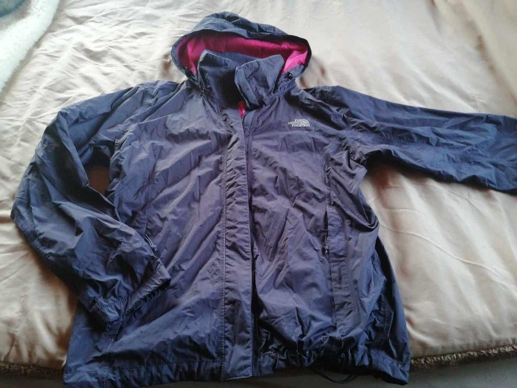 JAS / REGENJAS MERK THE NORTH FACE - MAAT XL, Kleding | Dames, Paars, Maat 46/48 (XL) of groter, Ophalen of Verzenden, The North Face