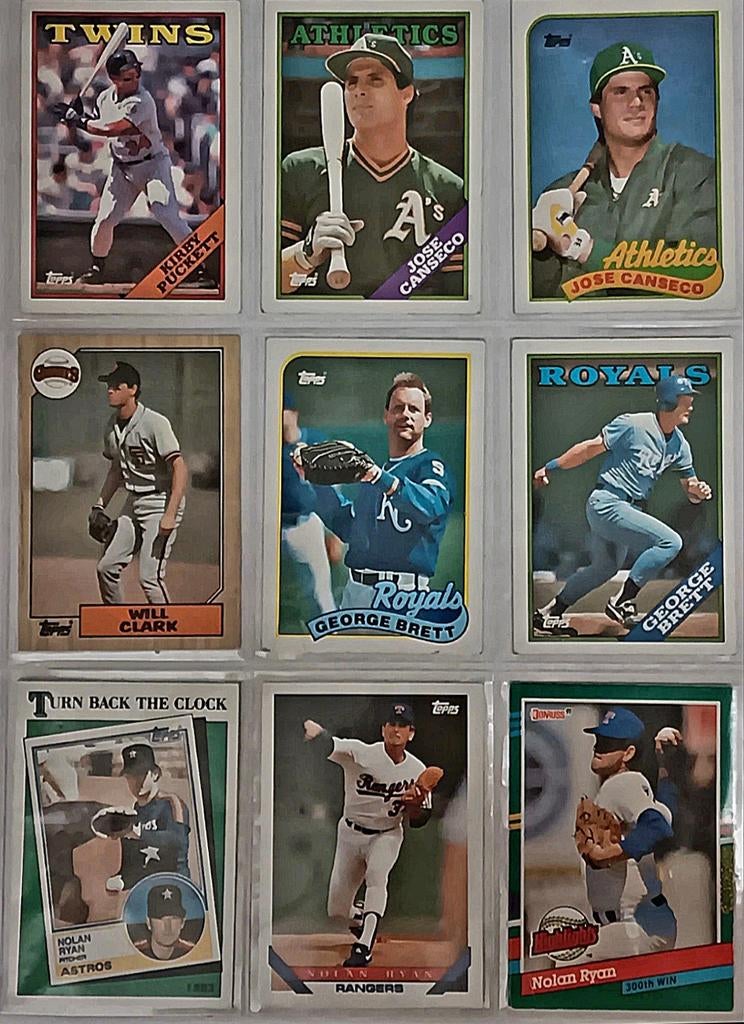 Selection of 25 TOP MLB- Baseball Cards...!, Ophalen of Verzenden, Gebruikt, Meerdere plaatjes