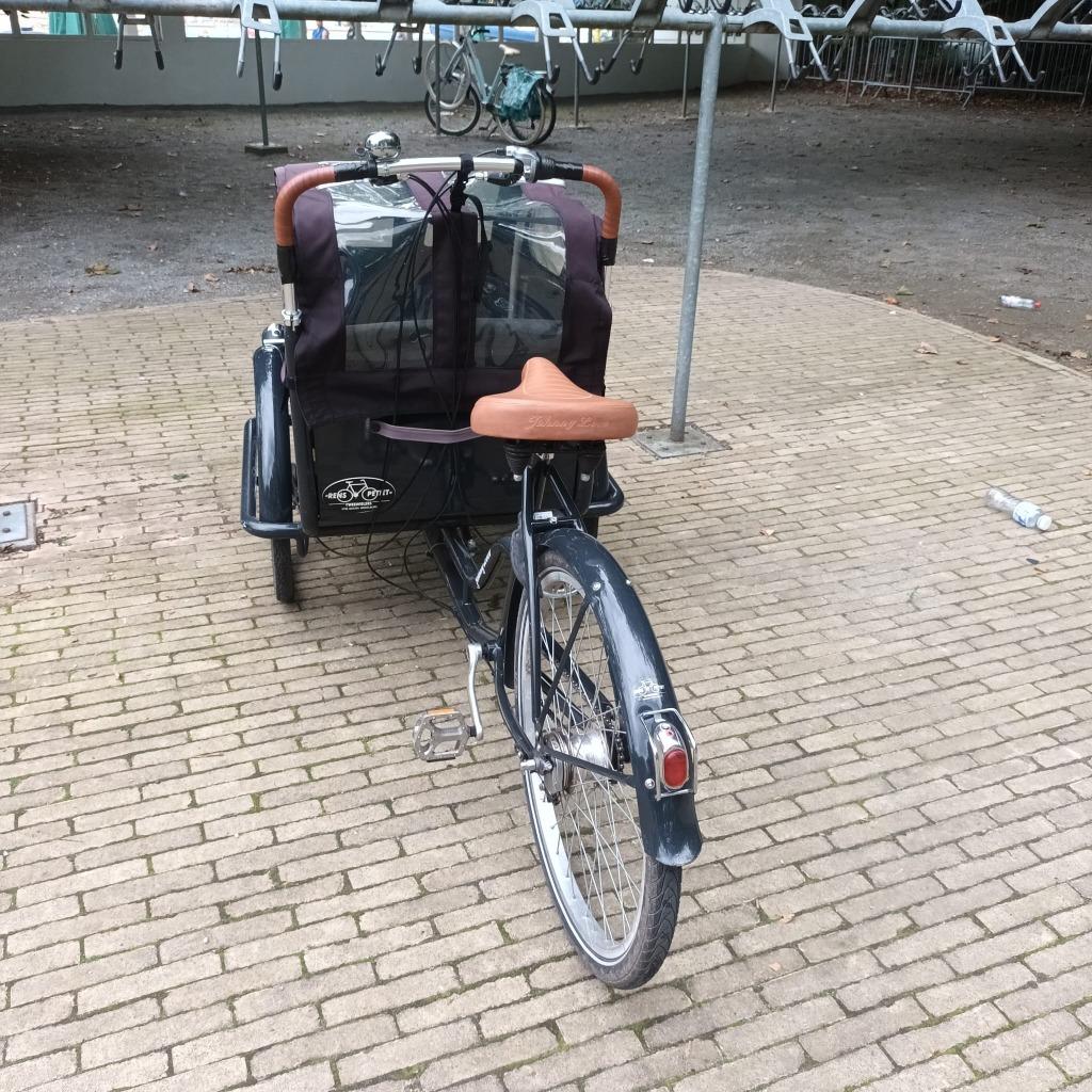 Vélo à trois roues en bon état, Autres marques, Pare-brise, 2 sièges, Enlèvement