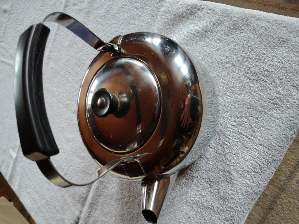 Ketel om water te koken in inox, Ophalen of Verzenden, Zo goed als nieuw, Inox