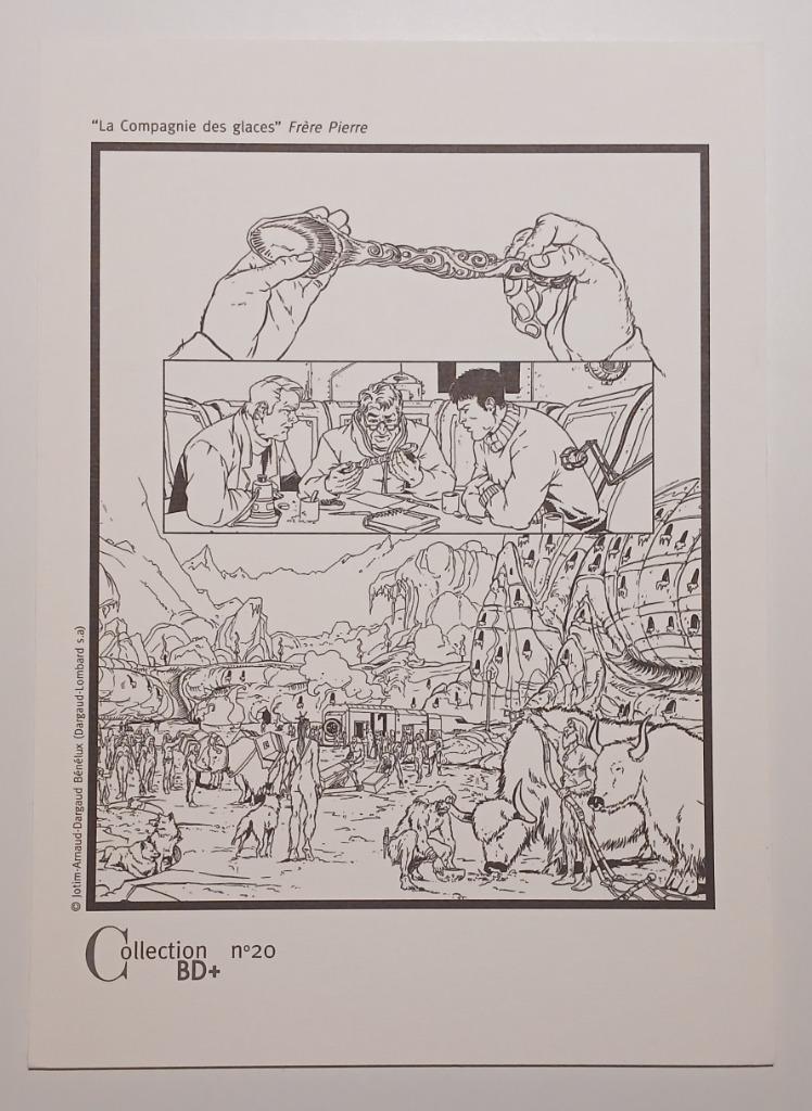 BD Ex-libris La Compagnie des Glaces Jotim Arnaud TTB, Une BD, Enlèvement ou Envoi, Utilisé