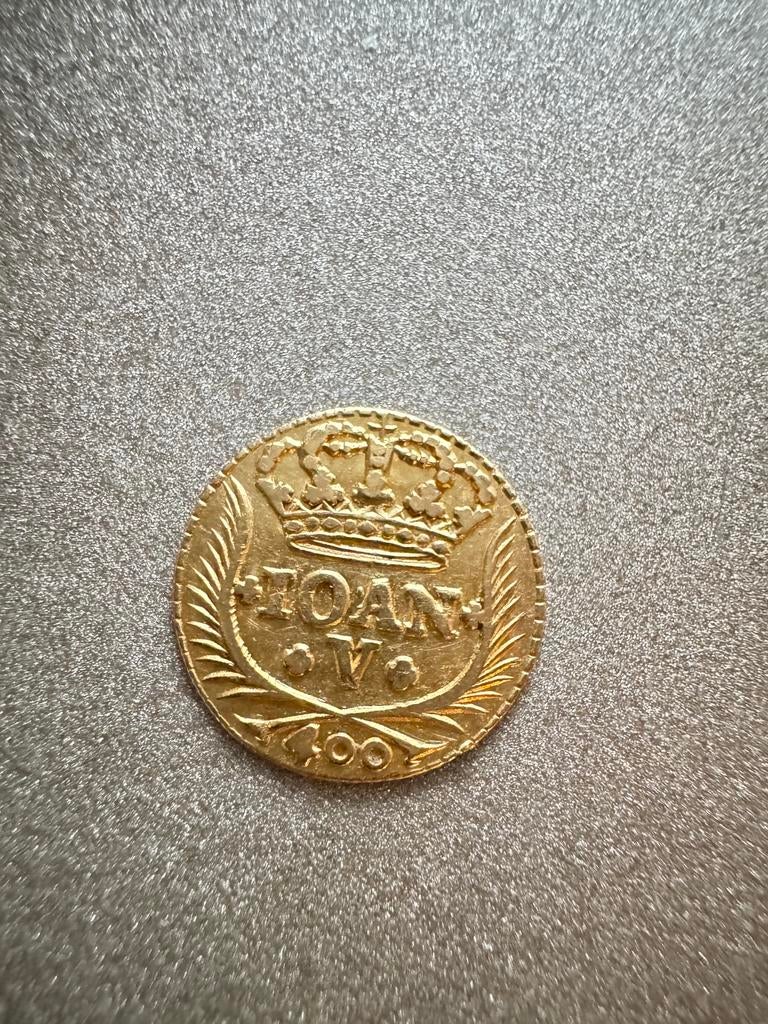 Pinto - John V - In hoc signo vinces 1734, Ophalen, Munten