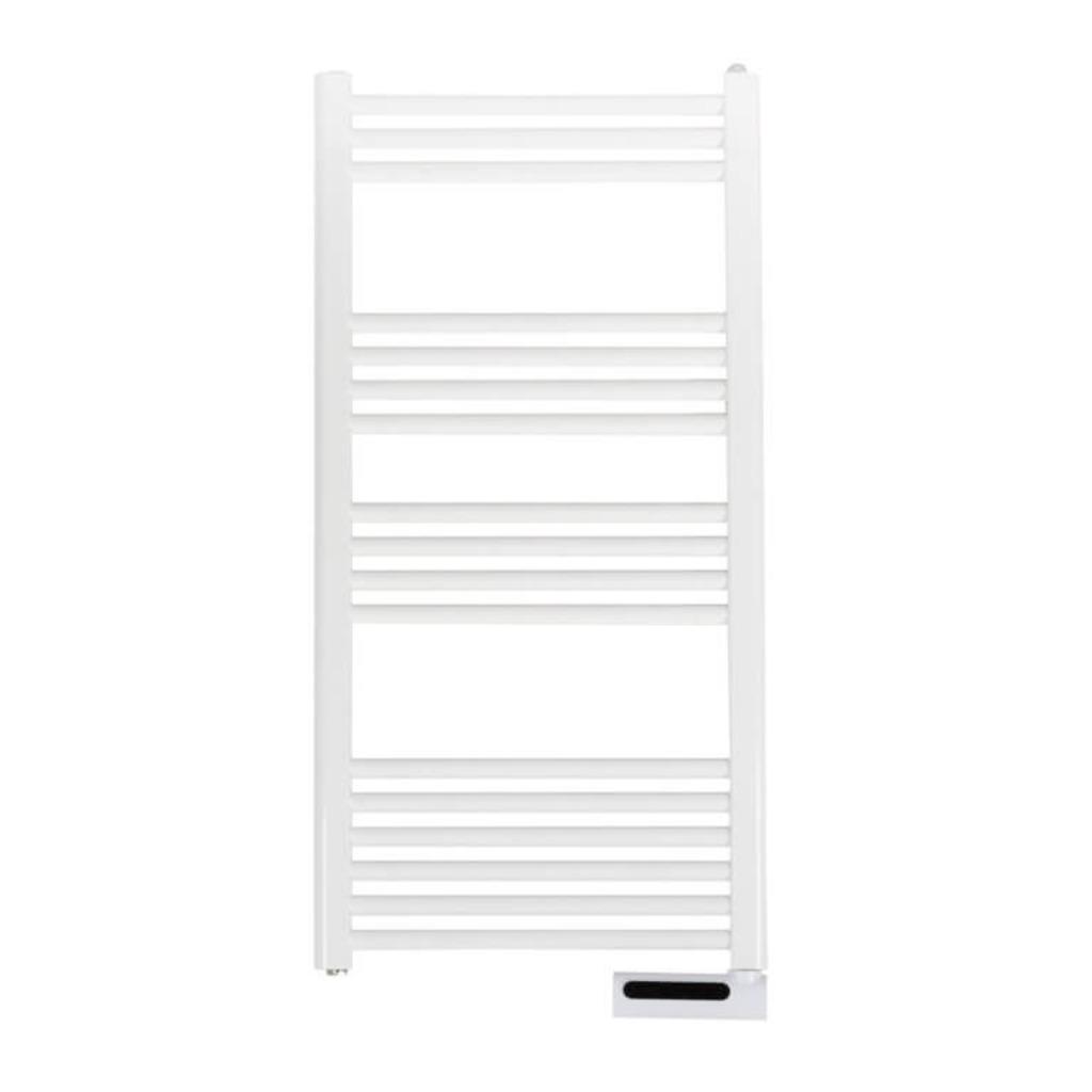 Electrische handdoekverwarmer wit 750W 50x105 cm, Ophalen, 500 tot 800 watt, Radiator, Minder dan 60 cm