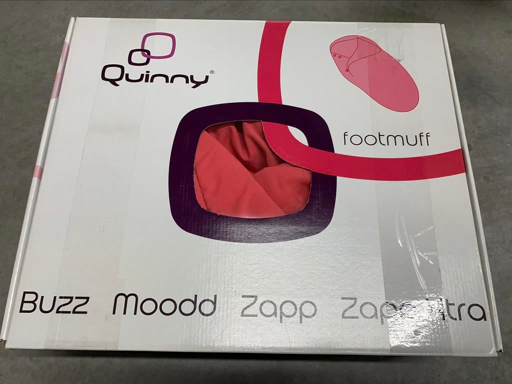 Voetenzak Pink Precious Quinny, Kinderen en Baby's, Ophalen of Verzenden, Zo goed als nieuw, Quinny, Voetenzak