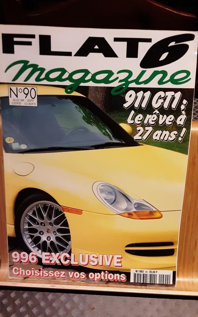 PORSCHE flat 6 magazine, Enlèvement ou Envoi, Comme neuf, Porsche