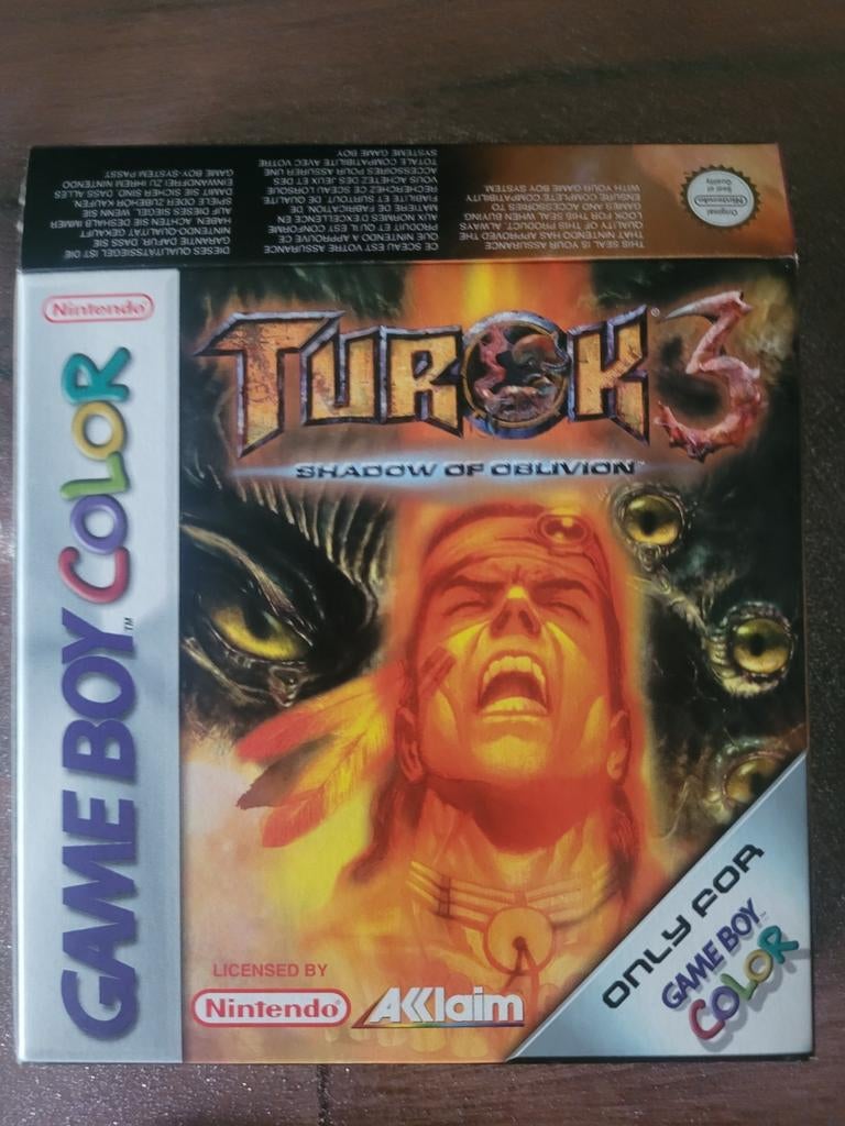 Turok 3 gameboy color  CIB, Ophalen of Verzenden, Zo goed als nieuw