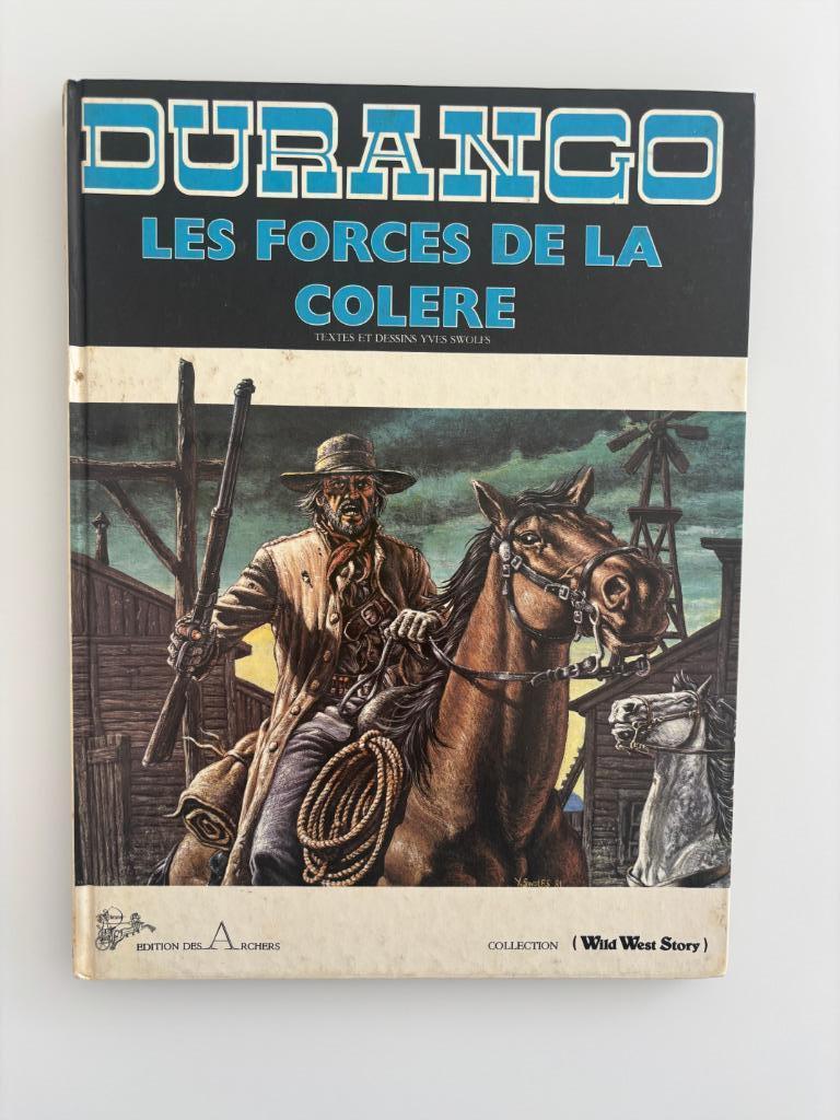 Swolffs Durango 2. Les forces de la colère EO 1982, Enlèvement ou Envoi, Une BD, Yves Swolfs, Utilisé