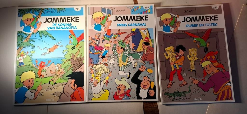Jommeke als nieuw  nr 267, 268,271, Ophalen of Verzenden, Zo goed als nieuw