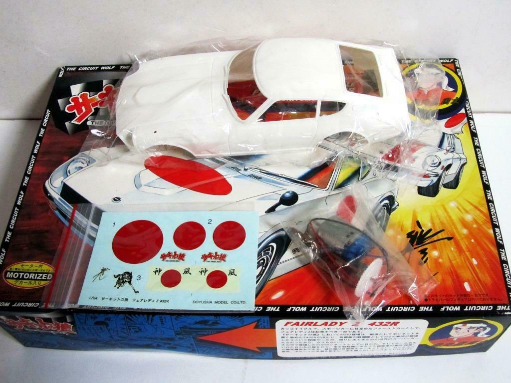 Modelbouw kit met motor Nissan Fairlady Z 432R (1:24), Overige merken, Auto, Groter dan 1:32, Nieuw
