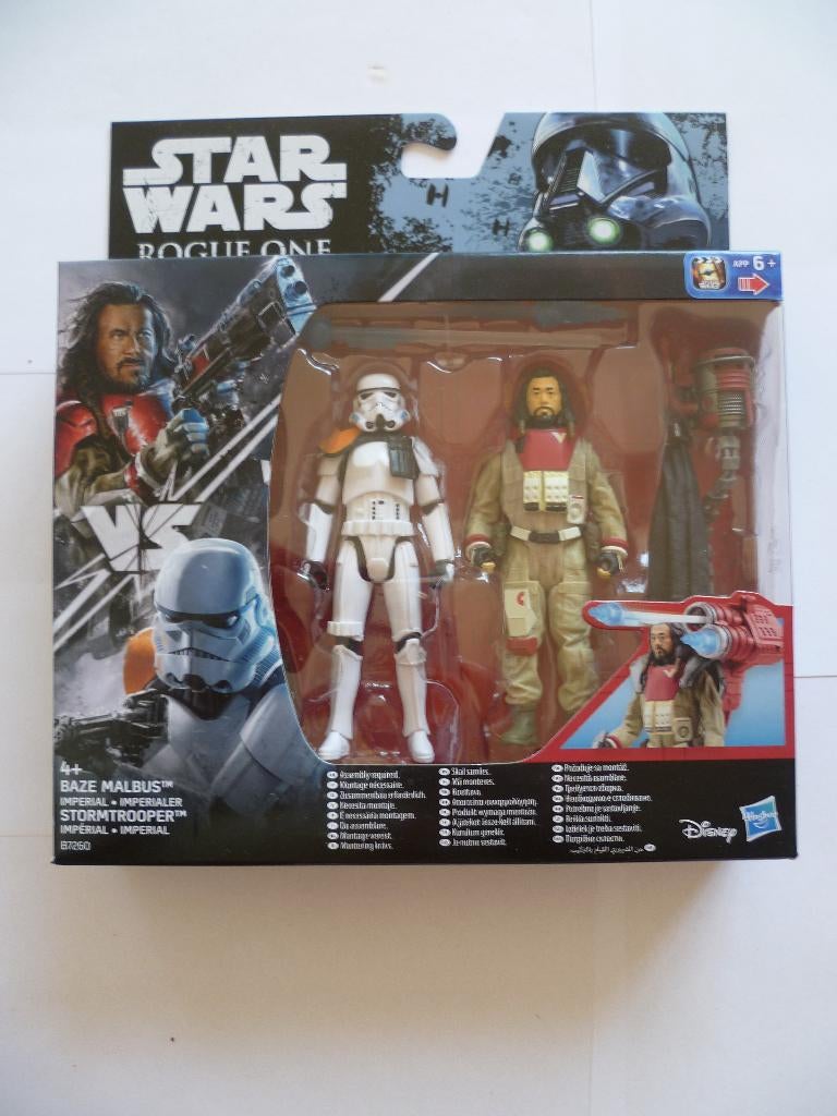 STARWARS DUOPACK"BAZE MALBUS/IMPERIAL SNOWTROOPER"UIT 2016, Verzamelen, Ophalen of Verzenden, Nieuw, Actiefiguurtje