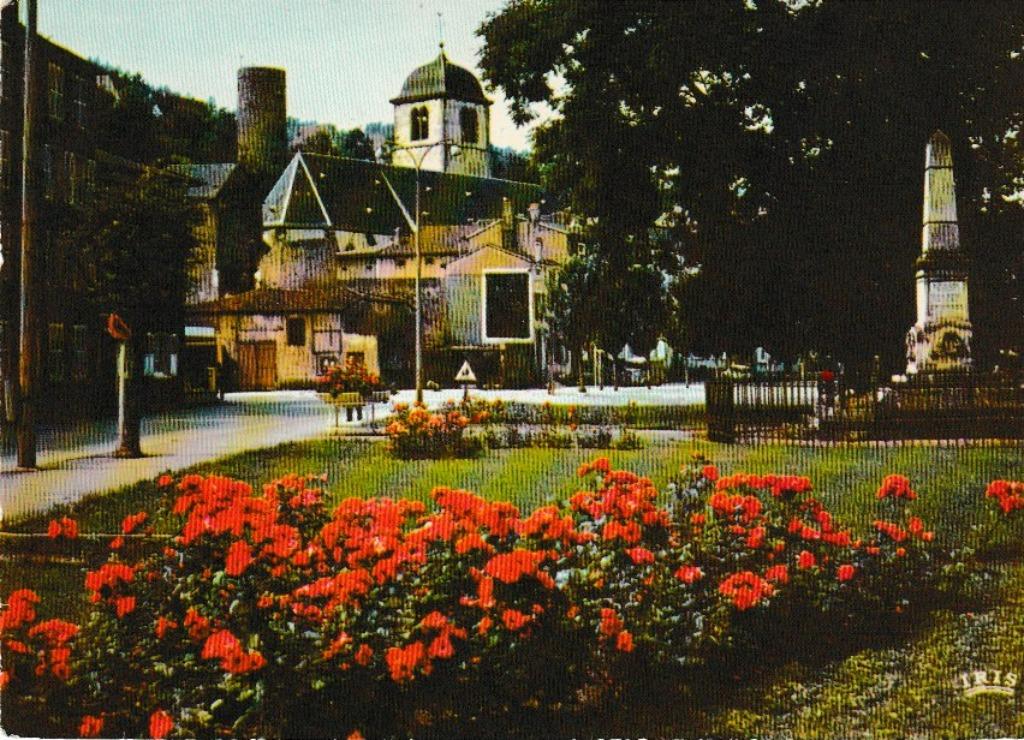 SIERCK LES BAINS   LE PARC - VUE SUR LA TOUR DES SORCIERES, Ophalen of Verzenden, 1960 tot 1980, Gelopen, Frankrijk