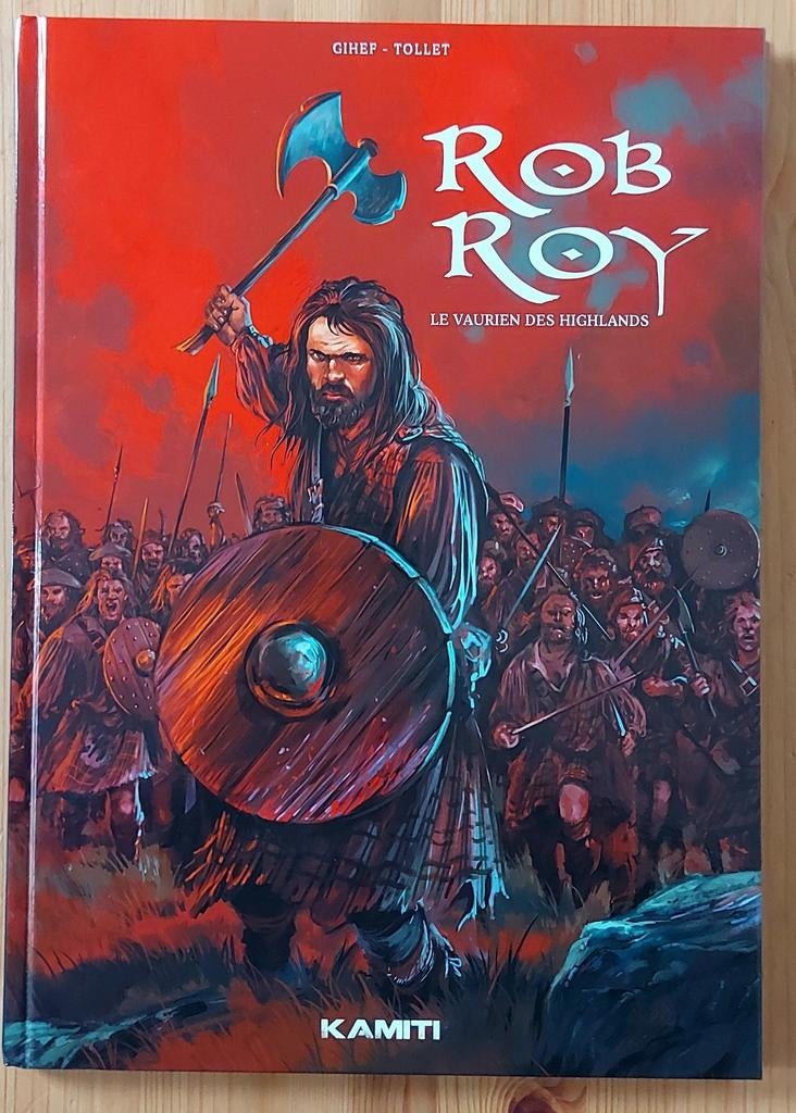 Rob Roy eo Gihef et Tollet. Kamiti éditions., Enlèvement ou Envoi, Une BD, Comme neuf, Gihef et Tollet