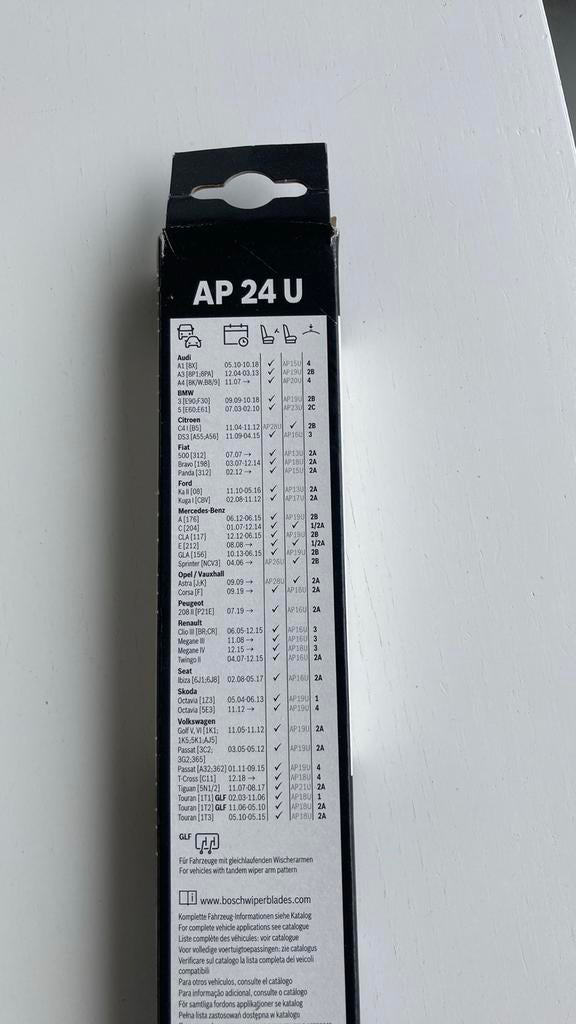 Bosch Aerotwin AP24U, Ophalen, Nieuw