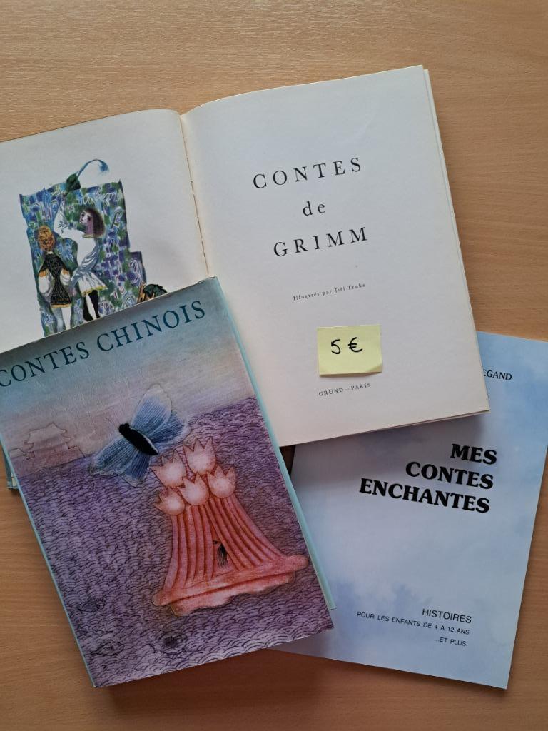 Contes Lot de livres - Manuel Français, Ophalen, Gelezen, BSO, Frans