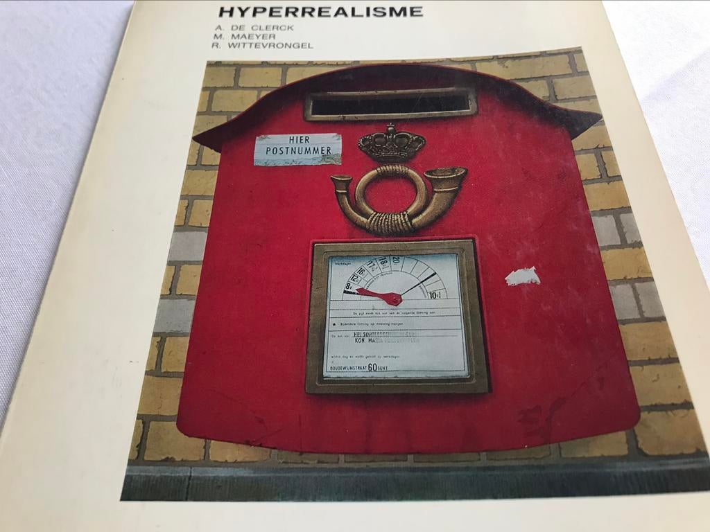 Hyperréalisme De Clerck Wittevrongel Maeyer 80 pag, Enlèvement ou Envoi, Comme neuf, Peinture et dessin