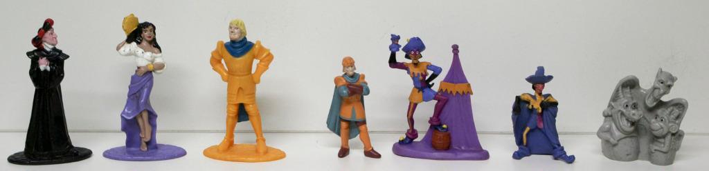 figurines_lot 15_Notre dame de Paris_Disney, Kinderen en Baby's, Speelgoed | Actiefiguren, Gebruikt, Ophalen of Verzenden