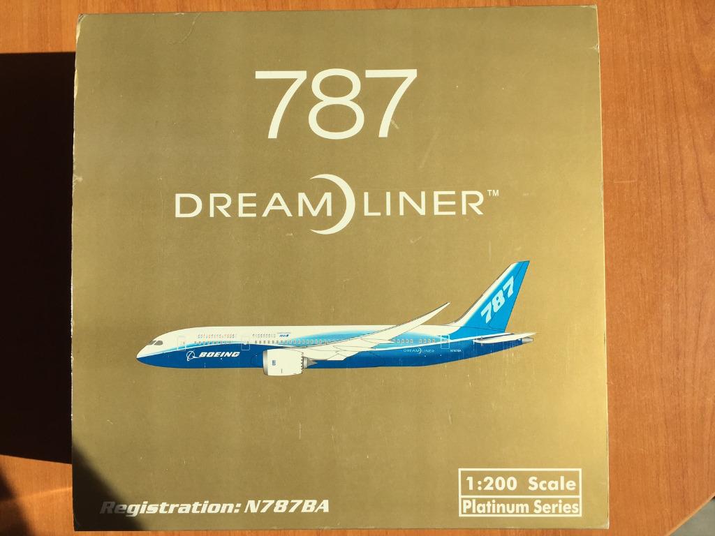 Boeing 787 - Dreamliner, Ophalen of Verzenden, Zo goed als nieuw, Schaalmodel