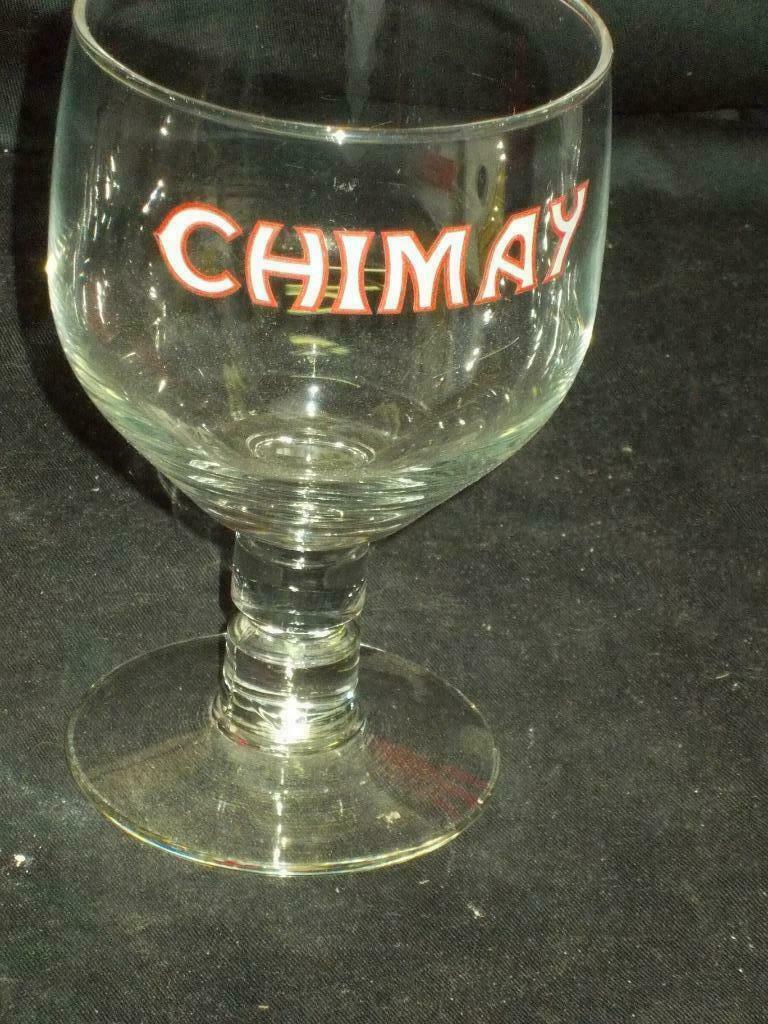 Bierglazen.Chimay.Peres Trappistes. D 127, Ophalen of Verzenden, Zo goed als nieuw, Glas of Glazen, Overige merken