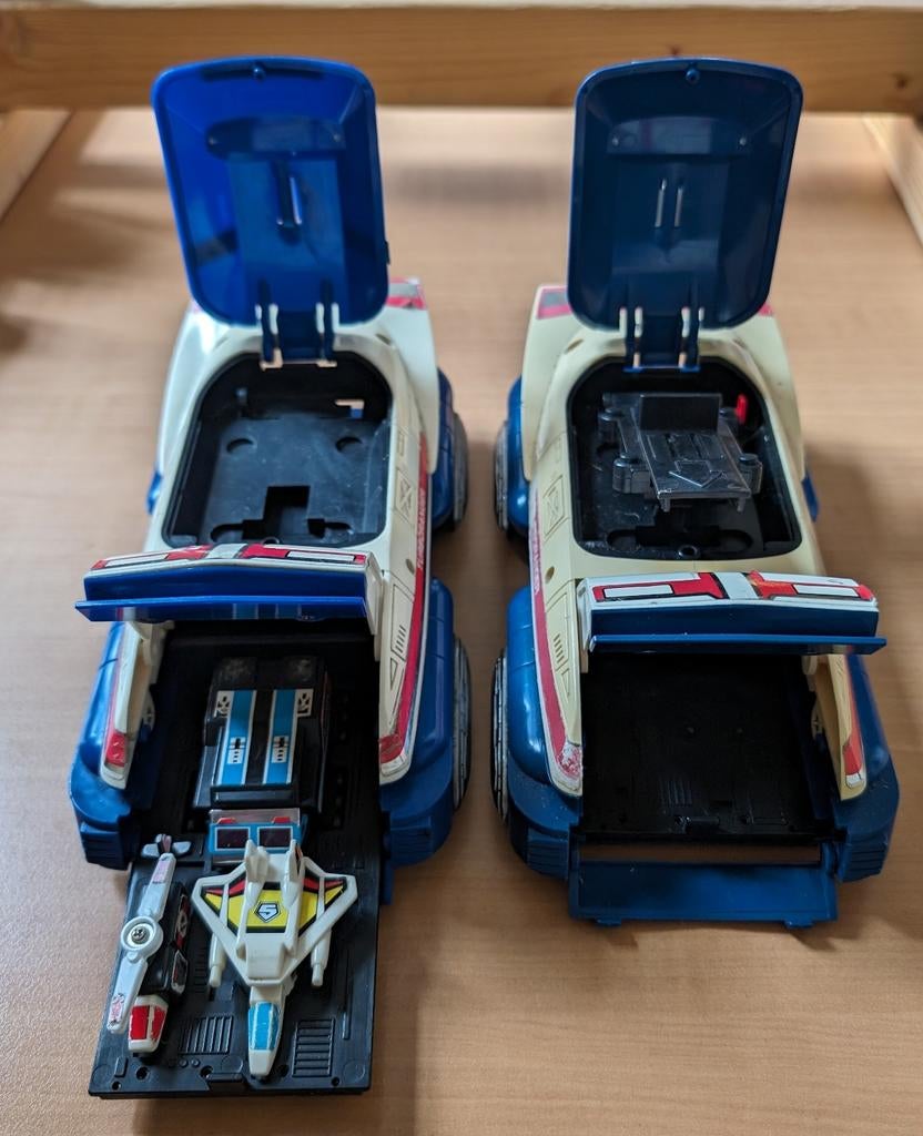 Lot de 2 jouets Maskman Turboranger Bioman 2 Bandai, Collections, Jouets, Utilisé, Enlèvement ou Envoi