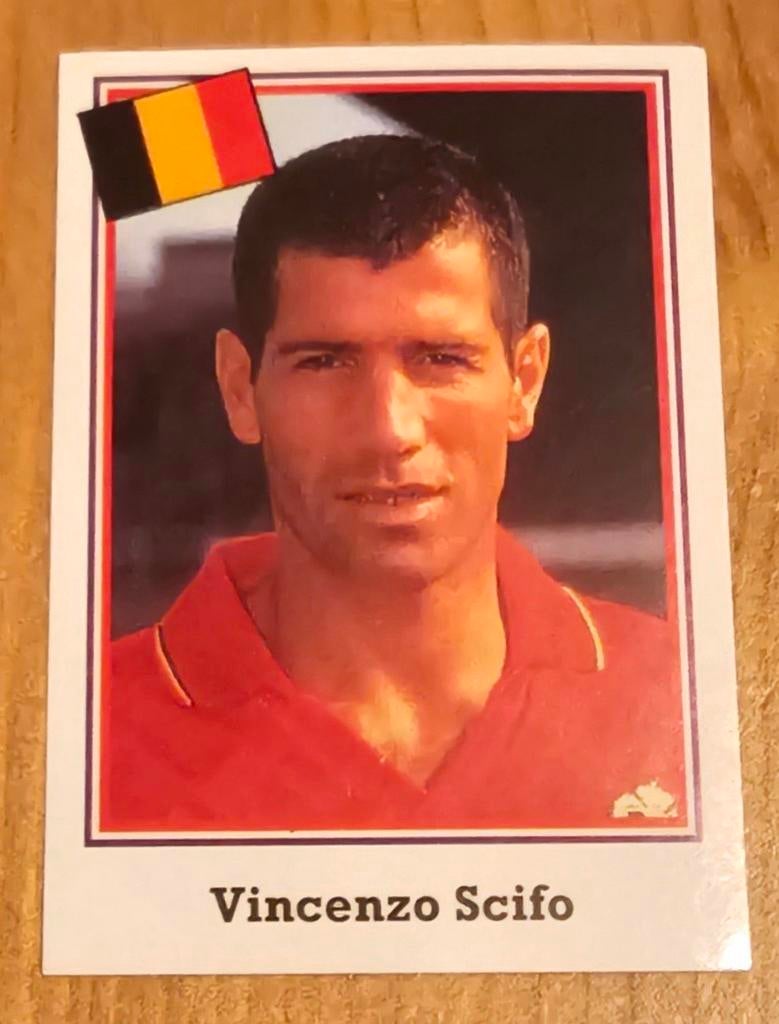 Euroflash (panini like) USA 94 nr 368 Enzo Scifo België!, Ophalen of Verzenden, Zo goed als nieuw, Sticker