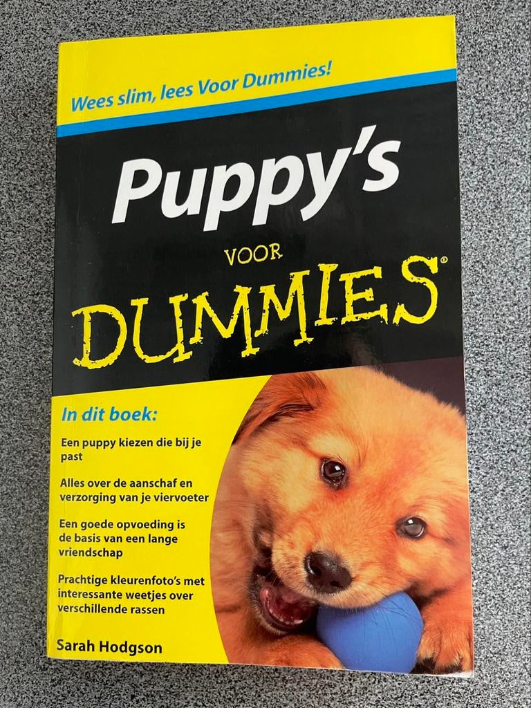 Puppy’s voor dummies, Boeken, Ophalen, Nieuw, Honden