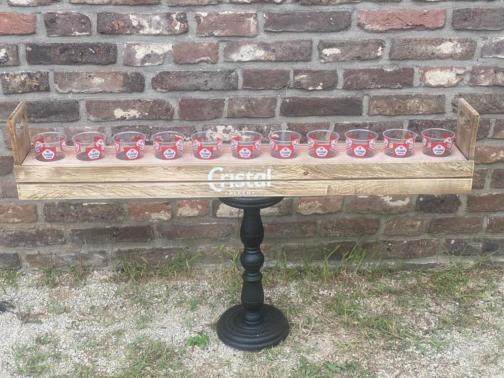 Cristal Alken meter bier + 200 bekers, Verzamelen, Ophalen of Verzenden, Zo goed als nieuw, Overige typen, Overige merken