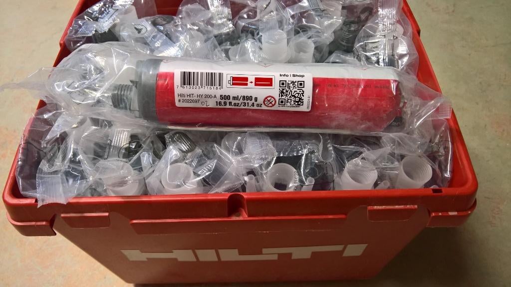Hit Hy 200A-500 Mortier scellement, Envoi, Neuf, Autres types
