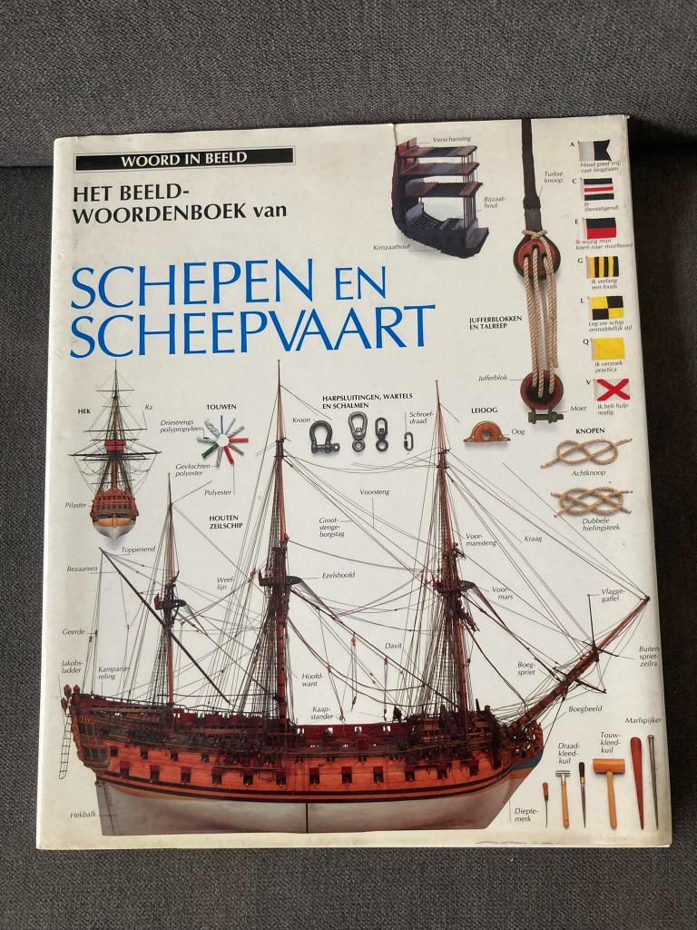 Het beeldwoordenboek schepen en scheepvaart heel goede staat, Ophalen of Verzenden, Gebruikt, Boek of Tijdschrift