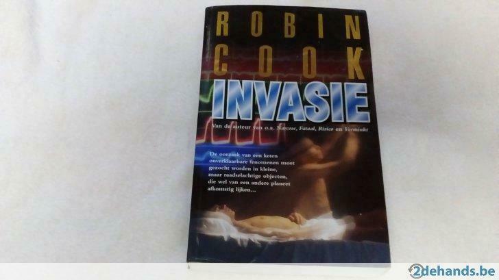 boek Invasie - Robin Cook, Enlèvement ou Envoi, Utilisé