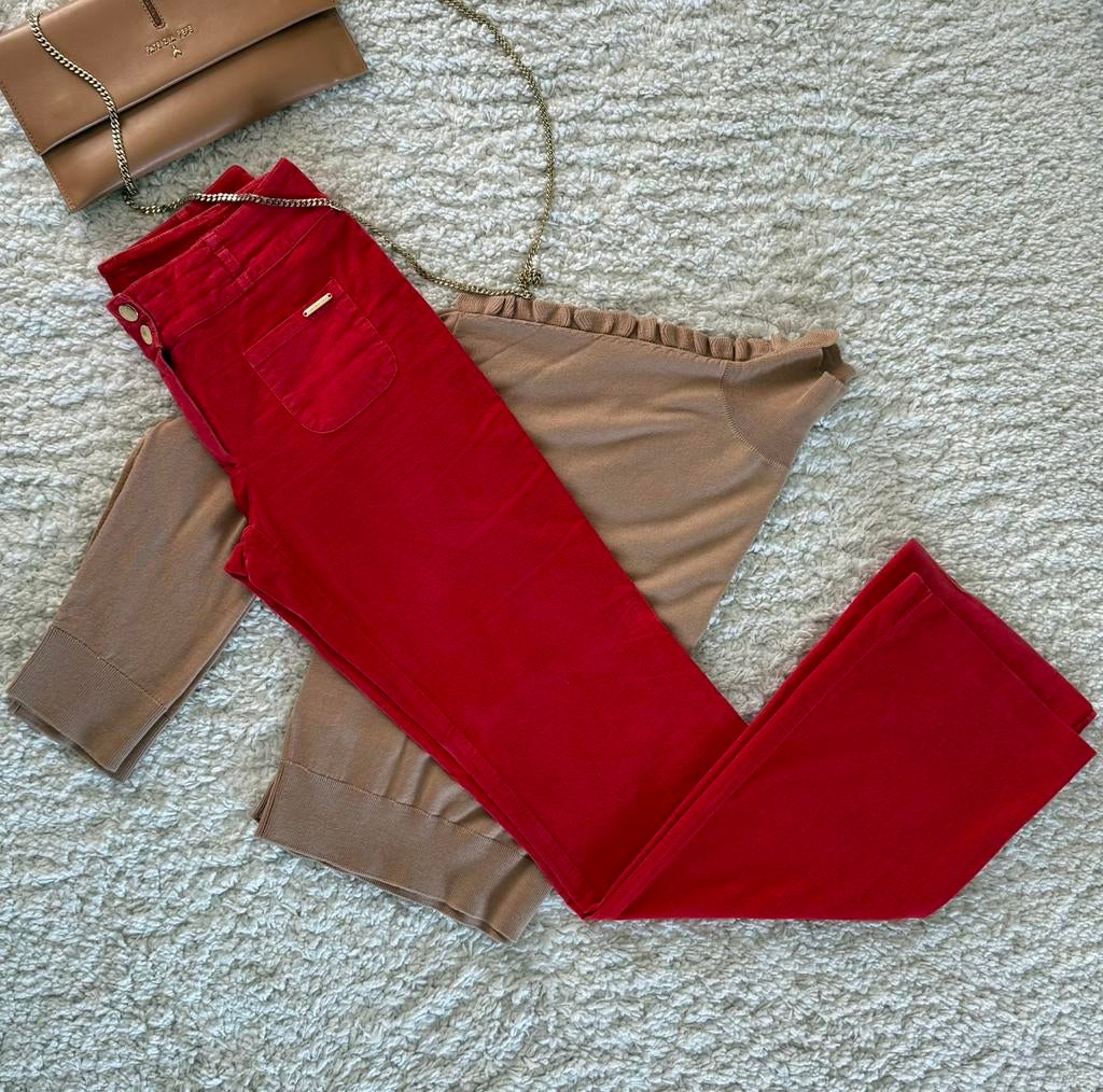 Broek Caroline Biss, Kleding | Dames, Nieuw, Ophalen of Verzenden, Maat 36 (S), Lang