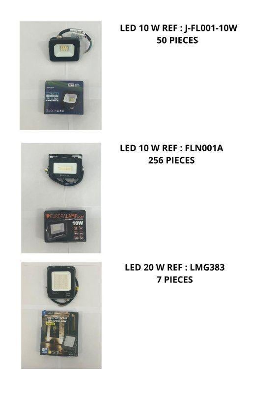 Lot de luminaires extérieurs LED, Enlèvement, Neuf, LED