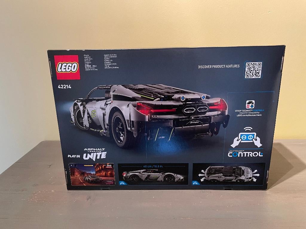 Lego 42214 Lamborghini Revuelto, Ophalen, Nieuw, Complete set, Lego
