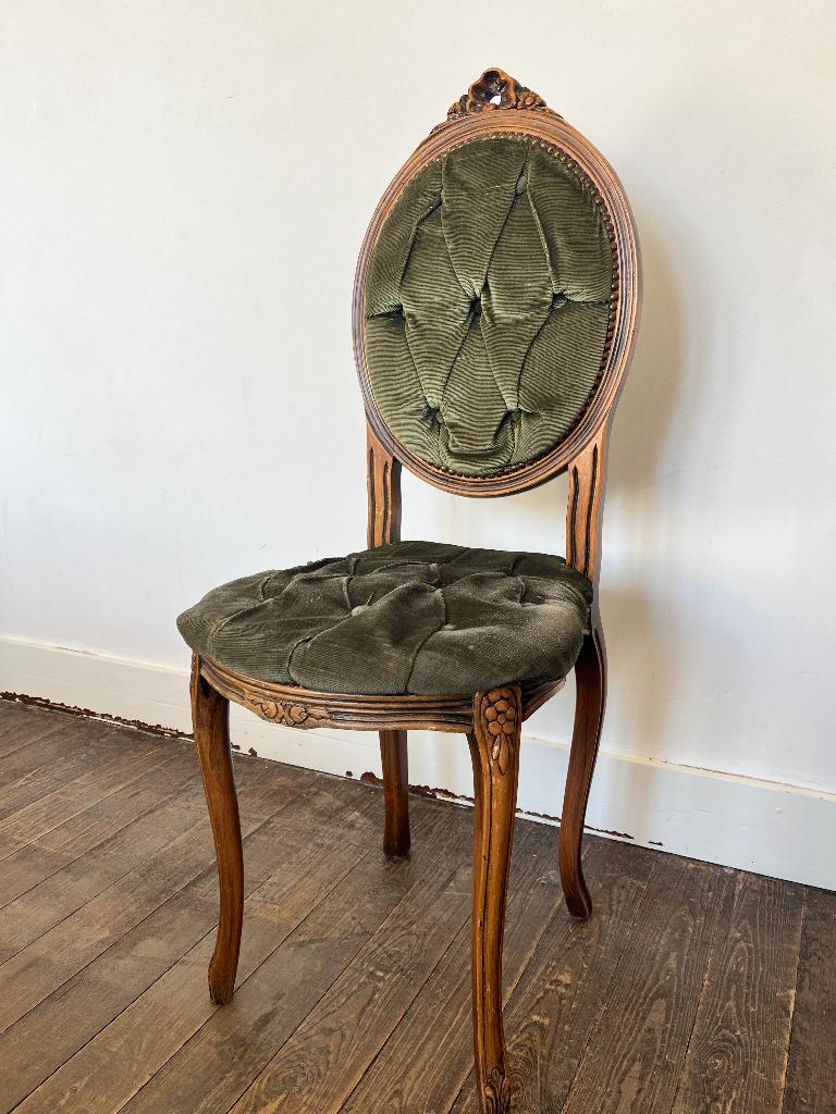 antieke stoel, Maison & Meubles, Chaises, Antiek, Autres couleurs, Enlèvement, Utilisé