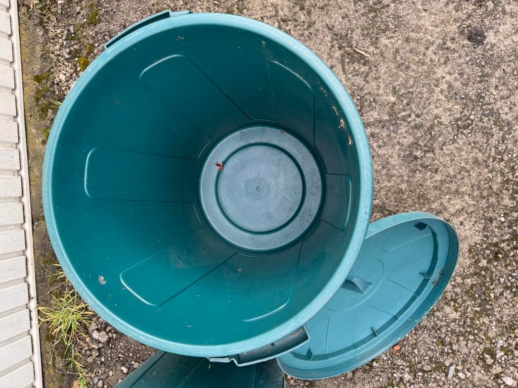 Poubelles de jardin avec couvercle, Enlèvement, Comme neuf, Avec couvercle