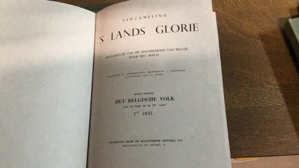 S’lands glorie (zk4), Boeken, Ophalen of Verzenden, Gelezen, Artis historia, Plaatjesalbum