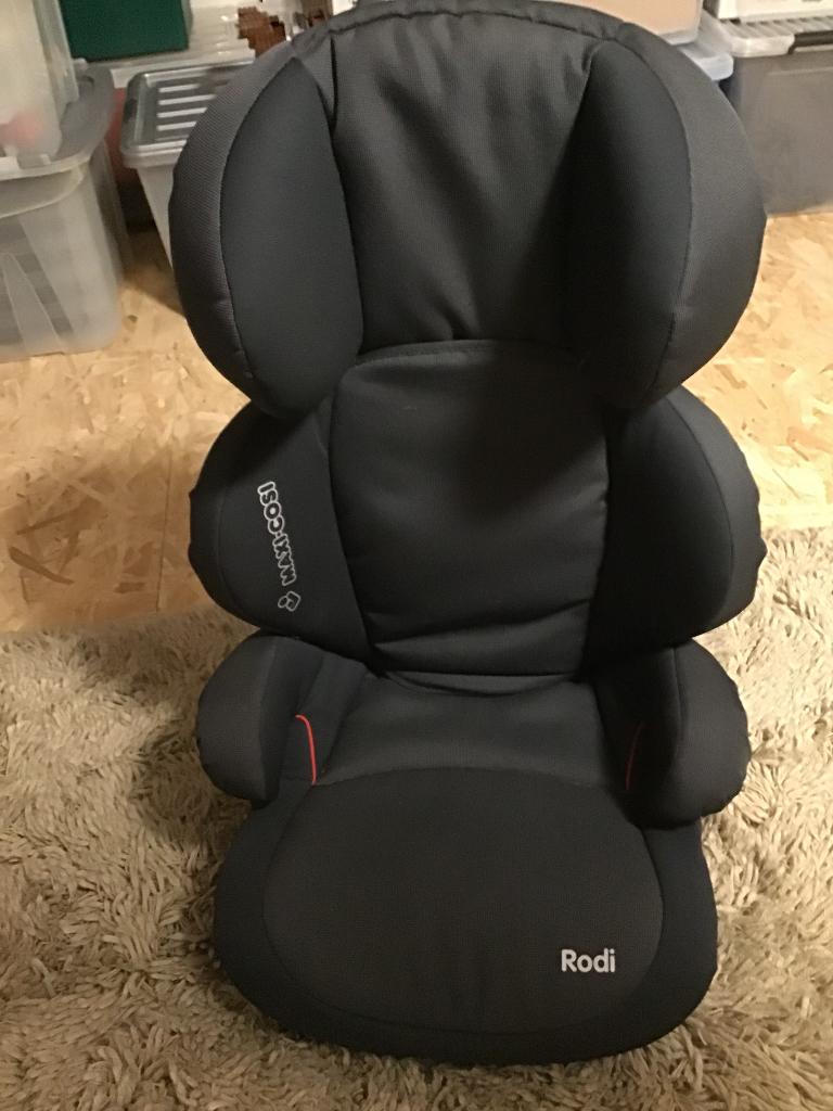 Autostoel, Autogordel, Afneembare rugleuning, Zo goed als nieuw, Maxi-Cosi