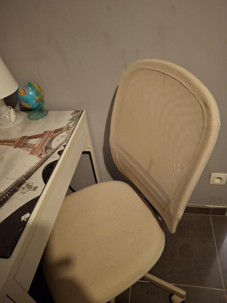 Bureaustoelen, Huis en Inrichting, Ophalen, Beige, Zo goed als nieuw, Bureaustoel