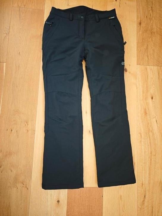 Jack Wolfskin zwarte broek winter als nieuw maat 38, Ophalen of Verzenden, Zo goed als nieuw, Maat 38/40 (M), Zwart