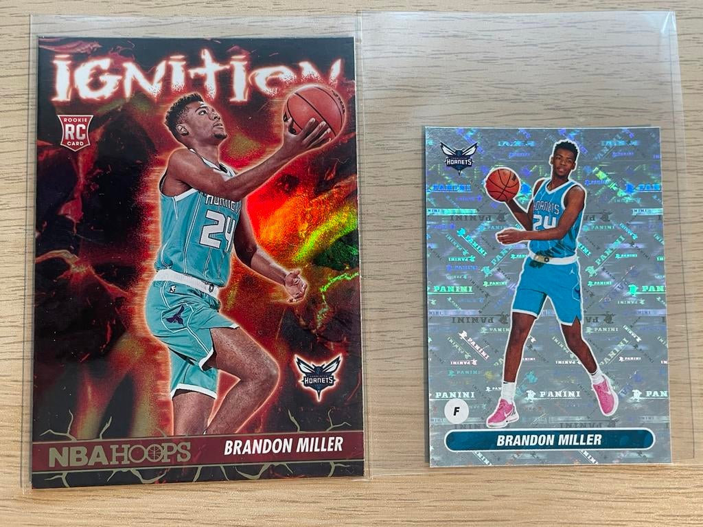 Brandon Miller rookie card, Ophalen of Verzenden, Nieuw, Stickers en Plaatjes